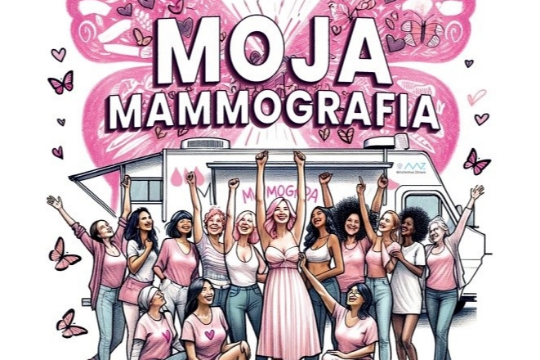 Plakat badania mammografia