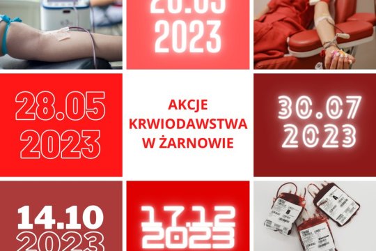 Akcje krwiodawstwa w Żarnowie