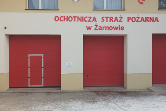 Remiza Ochotniczej Straży Pożarnej w Żarnowie