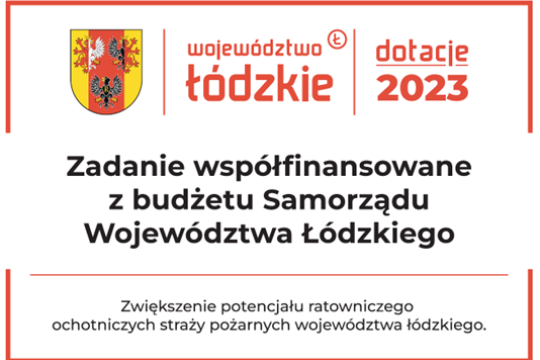 Zadanie współfinansowane z budżetu Samorządu Województwa Łódzkiego