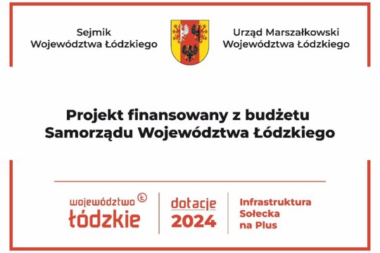 Projekt finansowany z budżetu Samorządu Województwa Łódzkiego