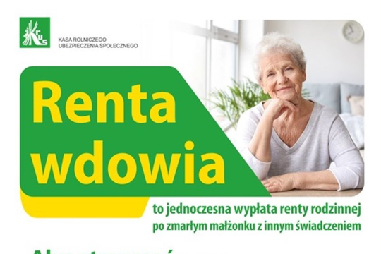 Renta wdowia - KRUS