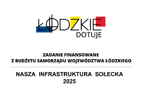 Łódzkie dotuje - Nasza Infrastruktura Sołecka 2025