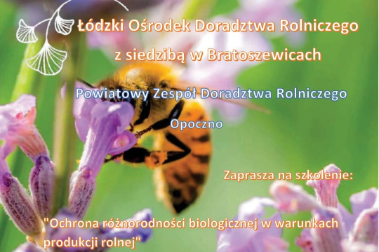 Plakat szkolenia Bioróżnorodność 17.02.2023