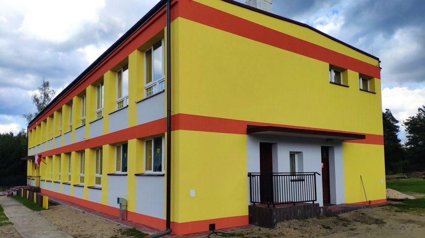 Szkoła Podstawowa w Klewie po termomodernizacji