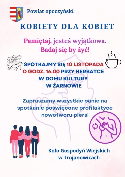 Plakat kobiety dla kobiet