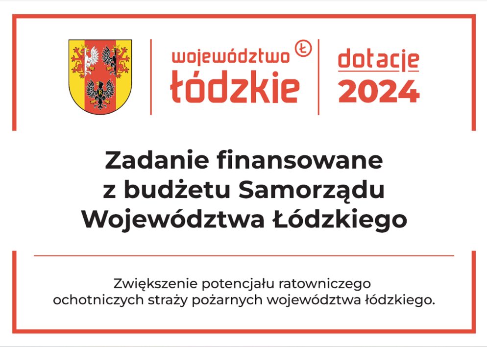 Zwiększenie potencjału ratowniczego ochotniczych straży pożarnych województwa łódzkiego