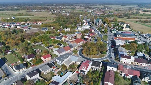 Żarn&oacute;w z lotu ptaka