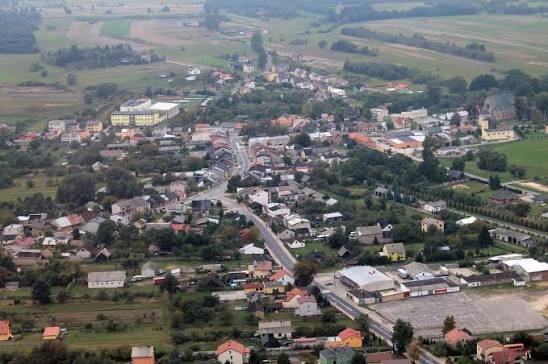Żarnów z lotu ptaka